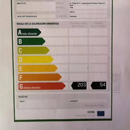 Apartamento Buena Pesca 27 *